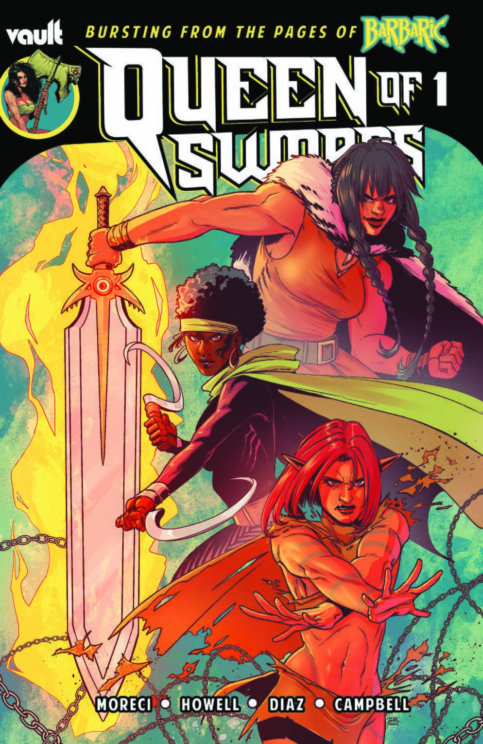 Queen of Swords Barbaric Story #1A