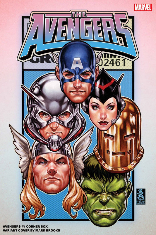 Avengers #1 Brooks Corner Box Variant