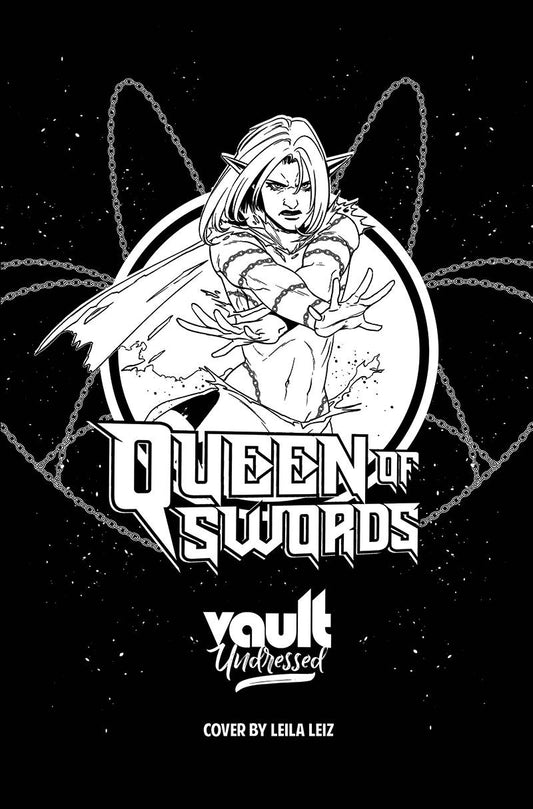 Queen of Swords Barbaric Story #1D Leiz Polybag Variant