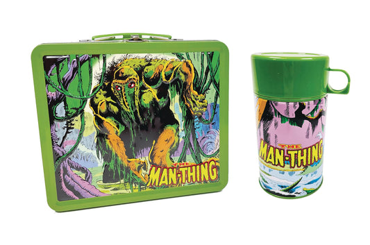 SDCC 2023 TIN TITANS MARVEL MAN-THING PX LUNCHBOX & BEV CONTAINER