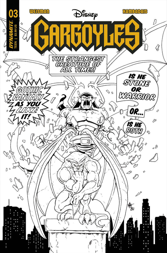 Gargoyles #3W 1:7 Haeser Incentive Variant