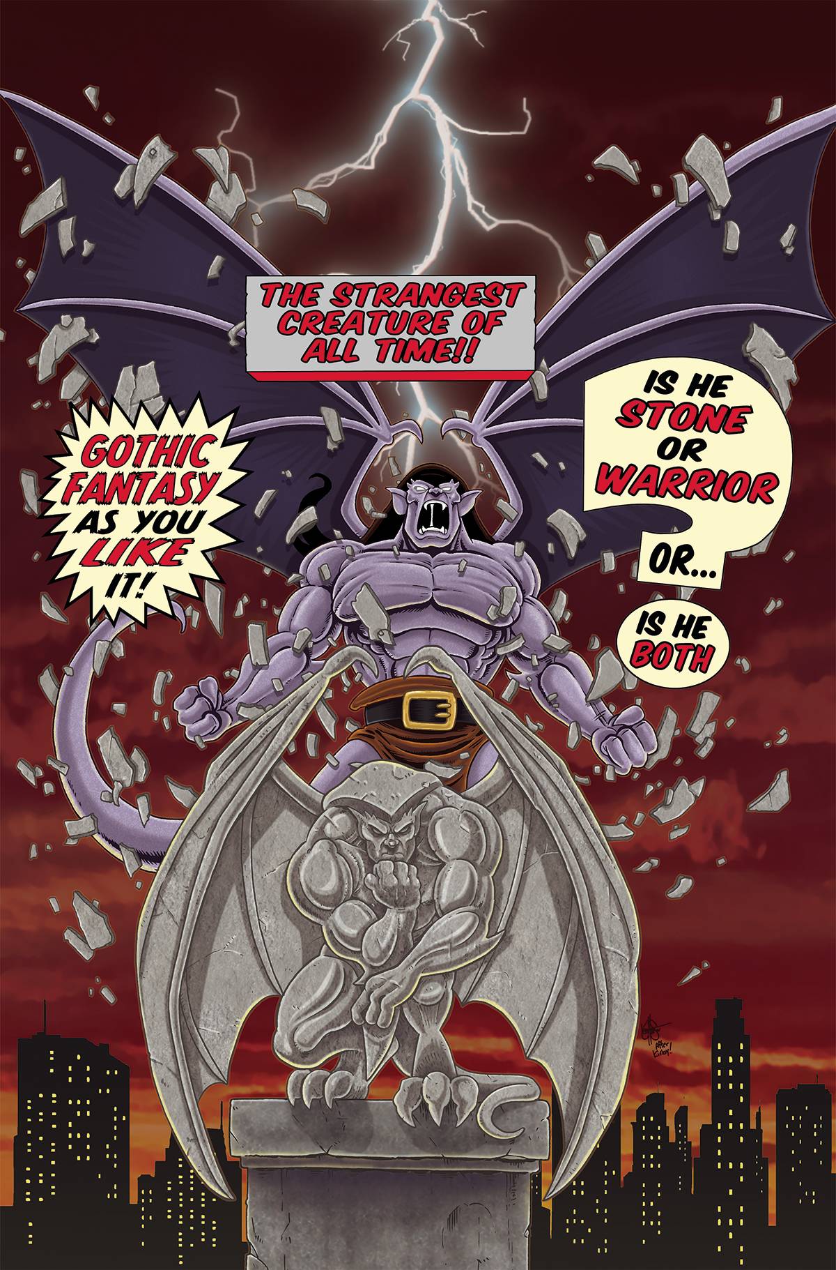 Gargoyles #3ZC 1:10 Haeser Virgin Incentive Variant