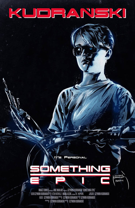Something Epic #1C Terminator 2 Homage Variant