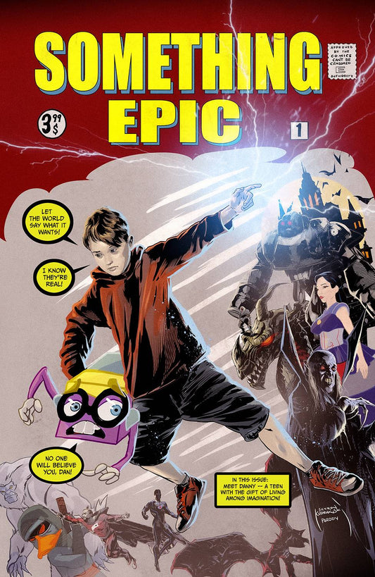 Something Epic #1D Amazing Fantasy Homage Variant