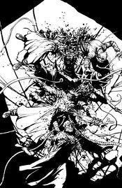 BLOODY PARTS #1 MARTINEZ B&W LTD VIRGIN 1/350 (MR)