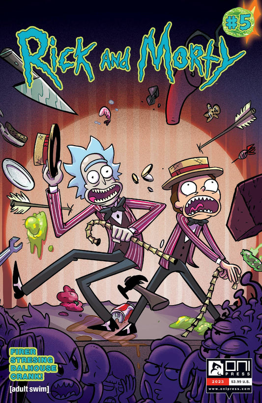 Rick and Morty #5B Stresing Variant