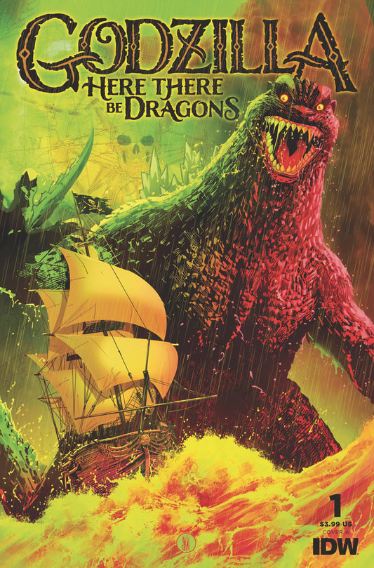 Godzilla: Here There Be Dragons #1A