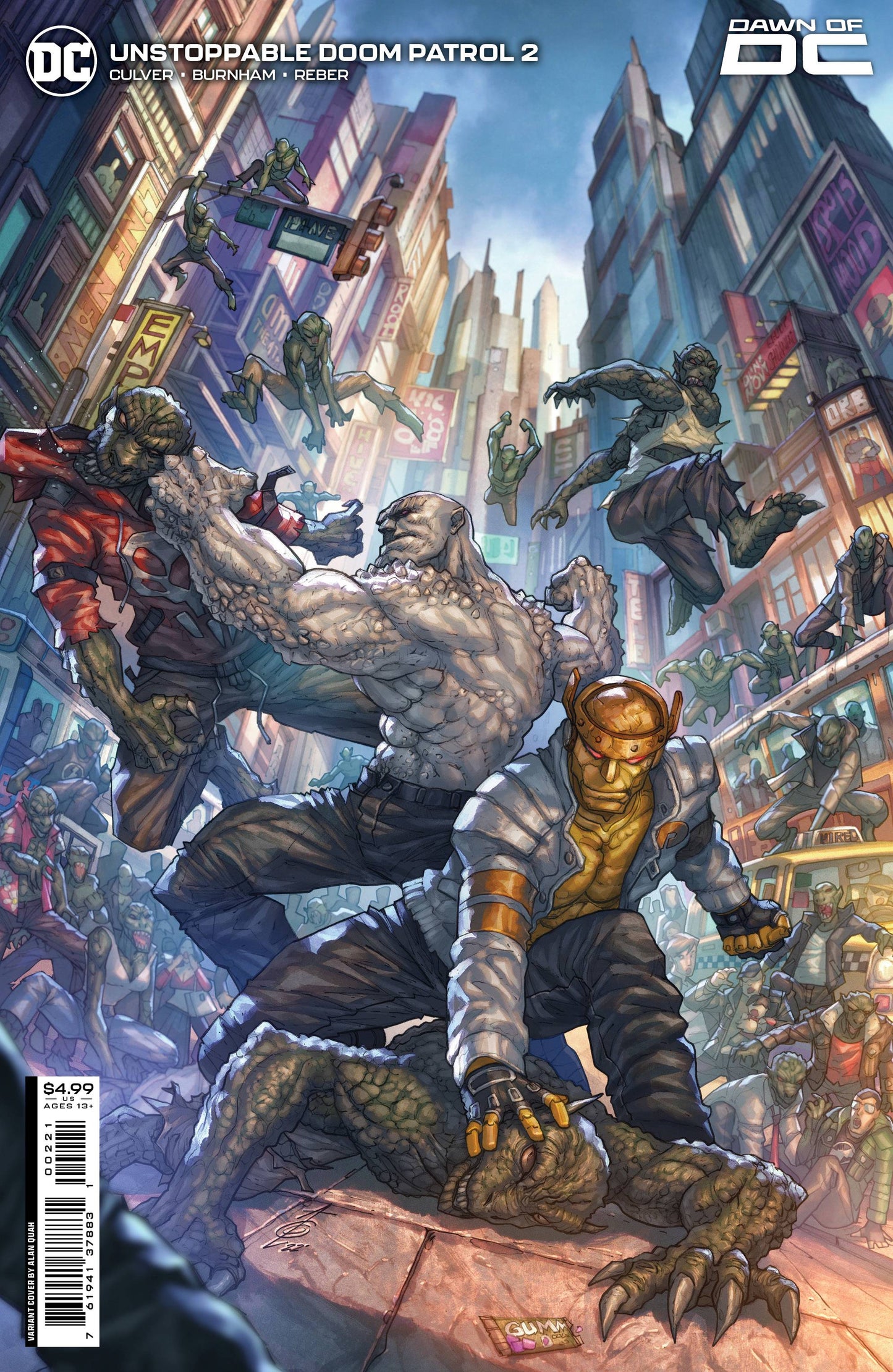 Unstoppable Doom Patrol #2B (of 6) Quah Variant