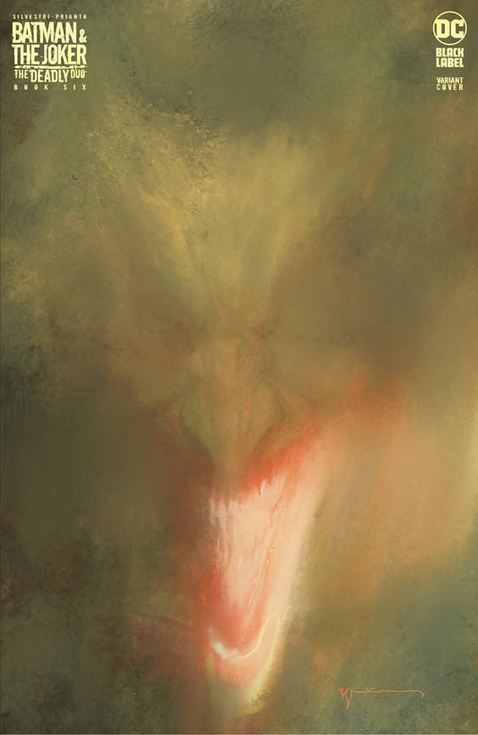 Batman & The Joker The Deadly Duo #6 (of 7) Sienkiewicz Joker Variant (MR)