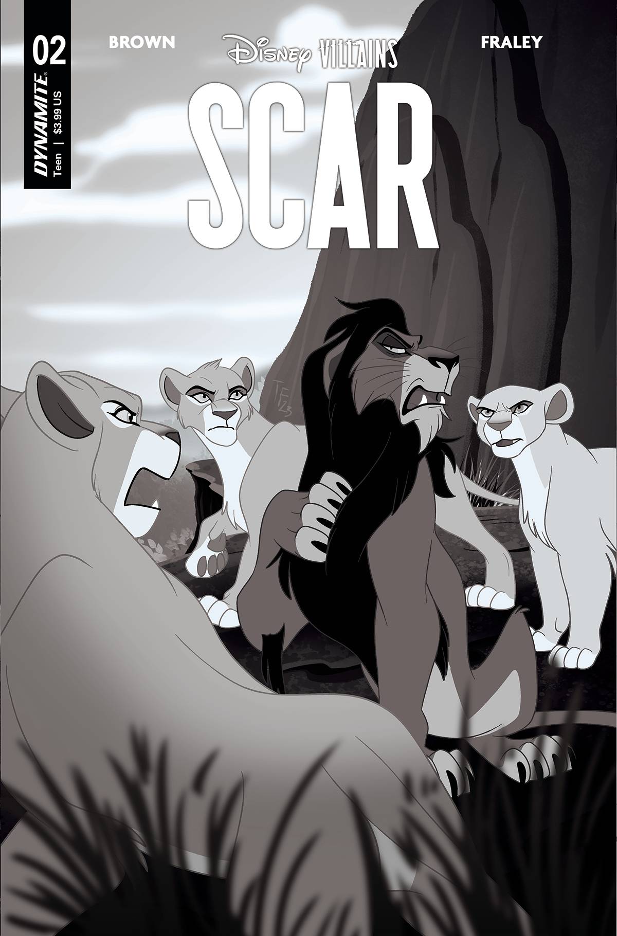 Disney Villains: Scar #2G 1:10 Forstner Incentive Variant