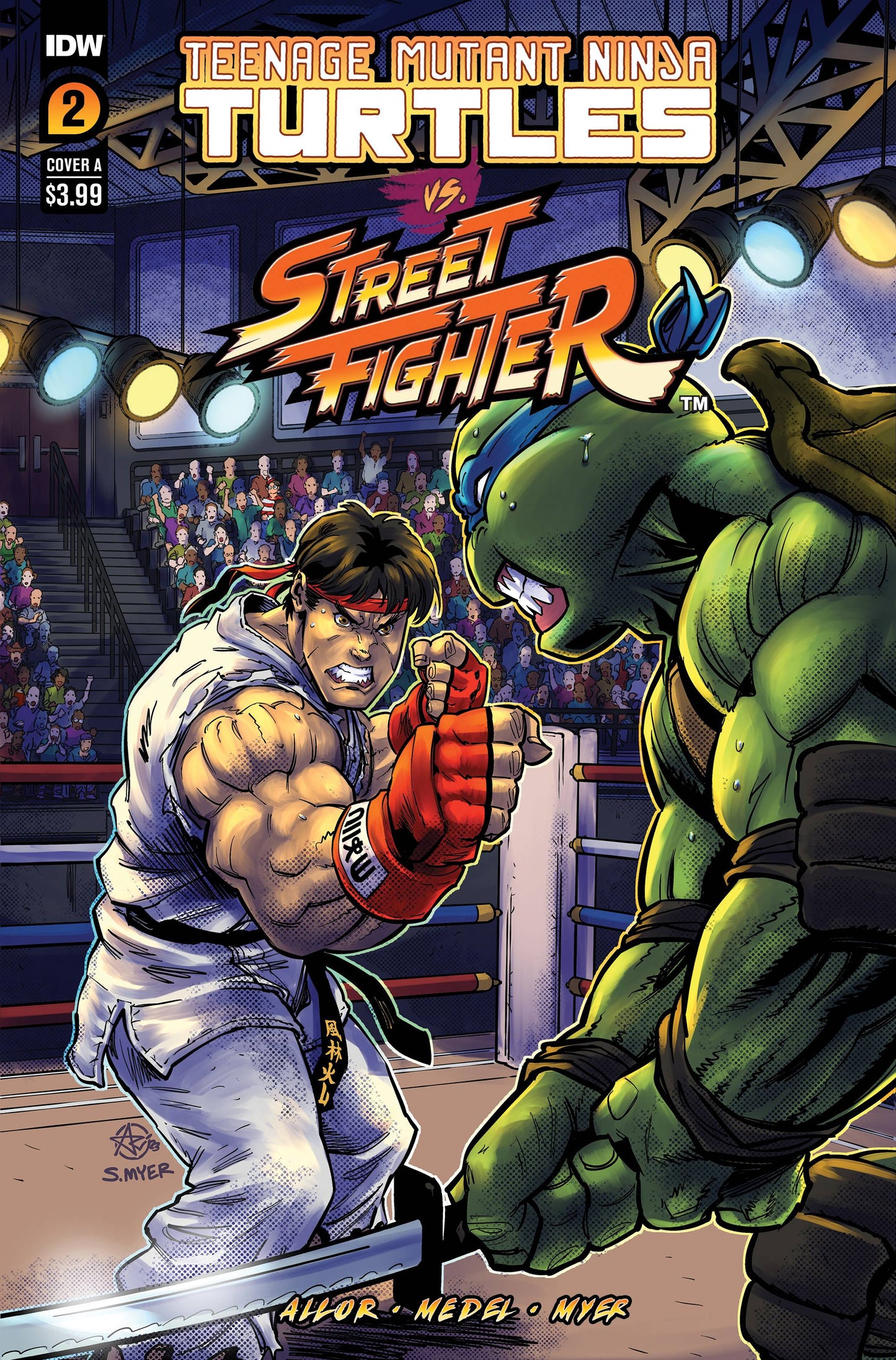 TMNT VS STREET FIGHTER #2A (OF 5)