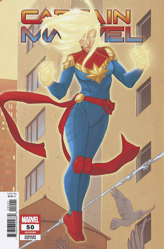 Captain Marvel #50B Casagrande Variant