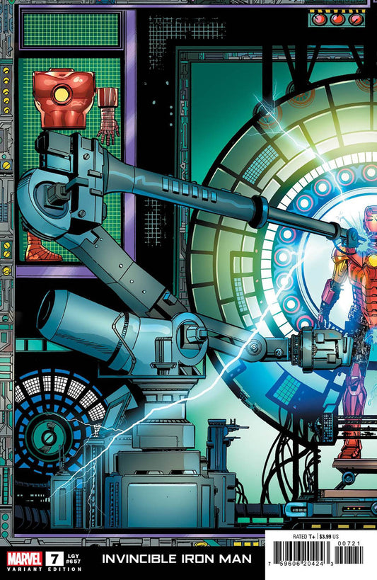 Invincible Iron Man #7B Layton Variant