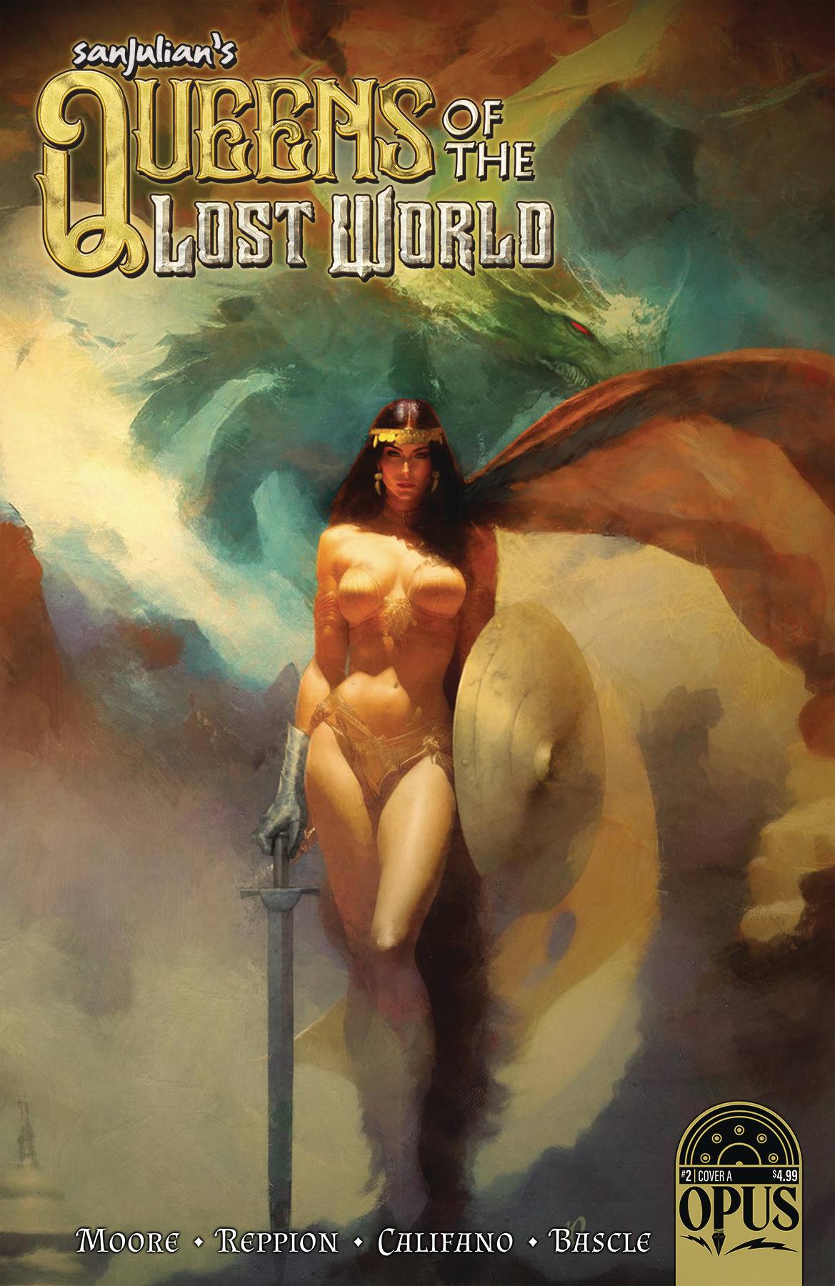 SANJULIAN QUEEN LOST WORLD #2A
