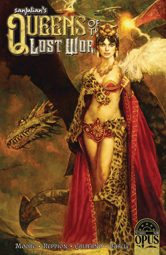 SANJULIAN QUEEN LOST WORLD #2B SANJULIAN VARIANT
