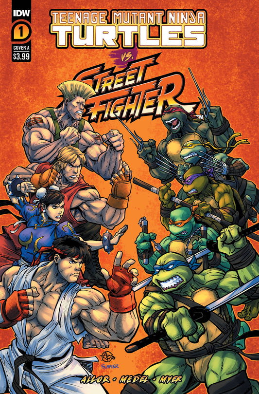 TMNT Vs. Street Fighter #1A