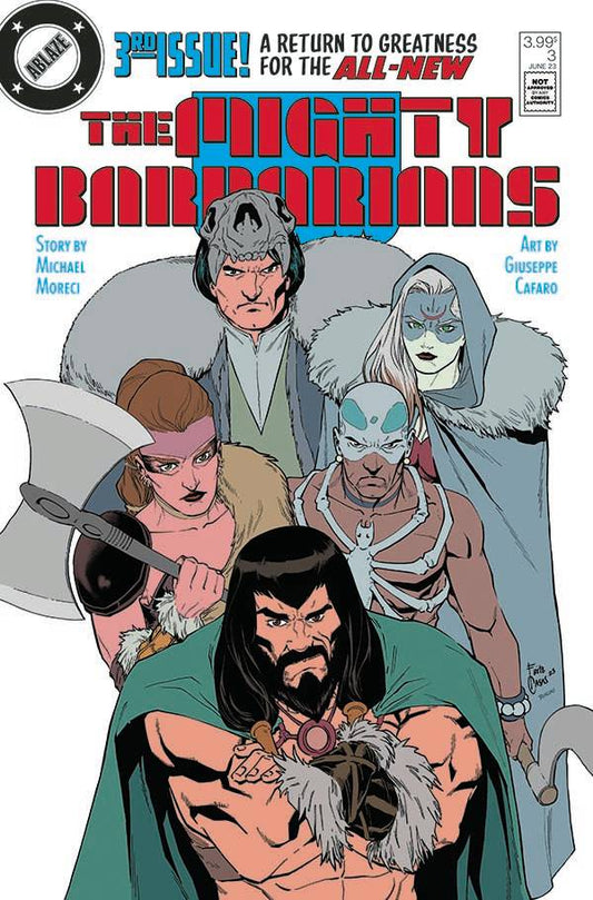 Mighty Barbarians #3D Casas Variant (MR)