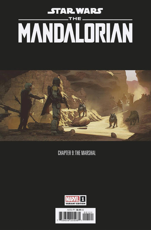 Star Wars Mandalorian 2 #1B Concept Art Variant