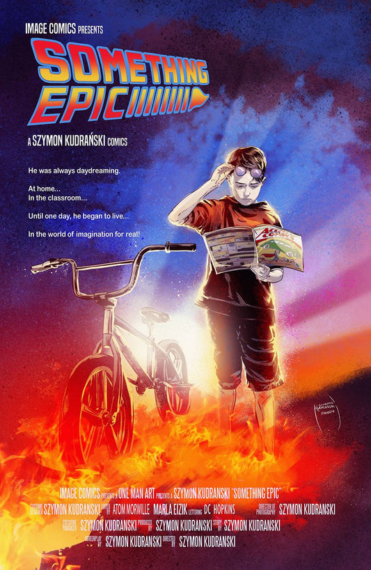Something Epic #2B Back to the Future Homage Variant