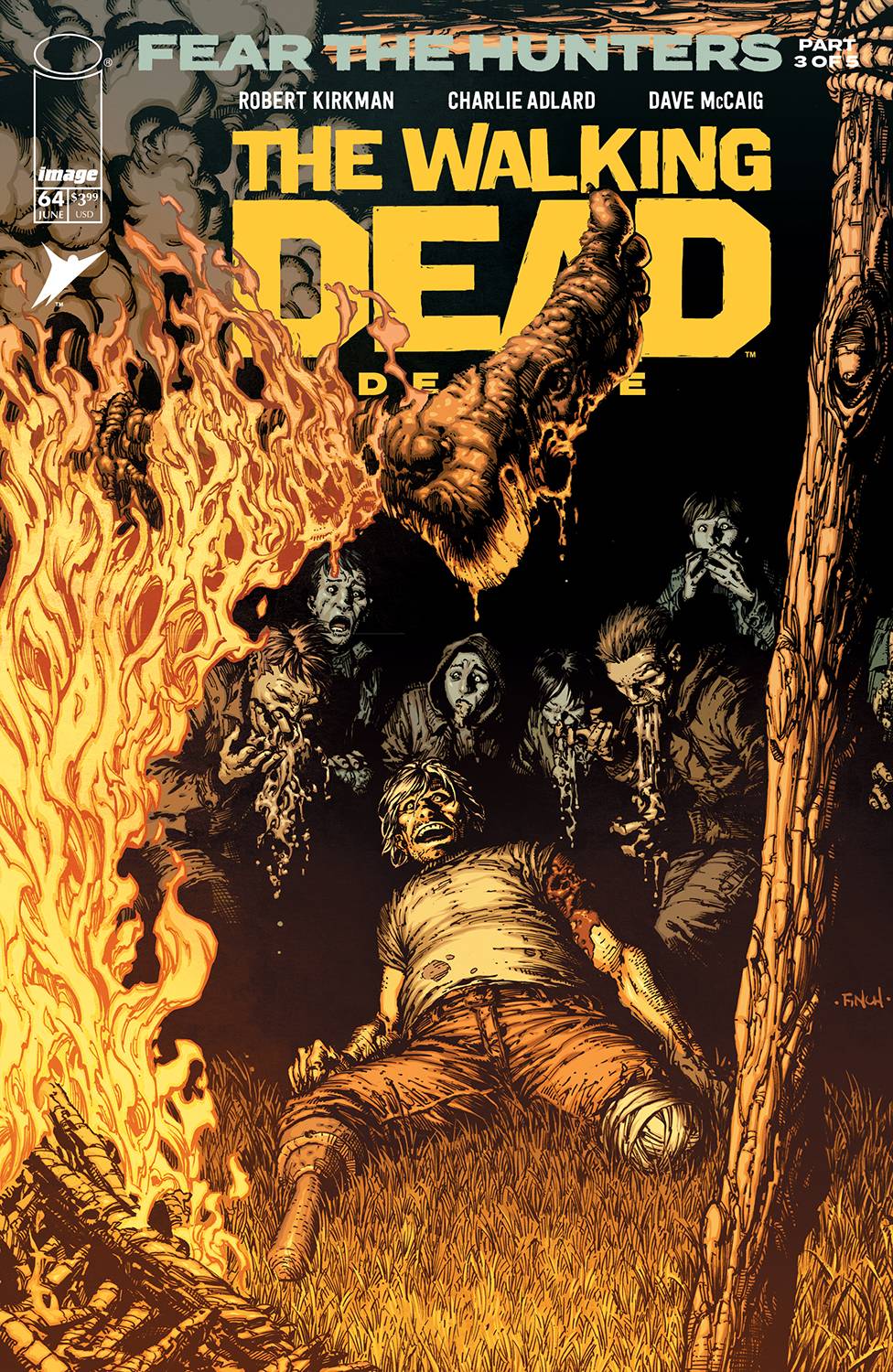 The Walking Dead Deluxe #64A (MR)
