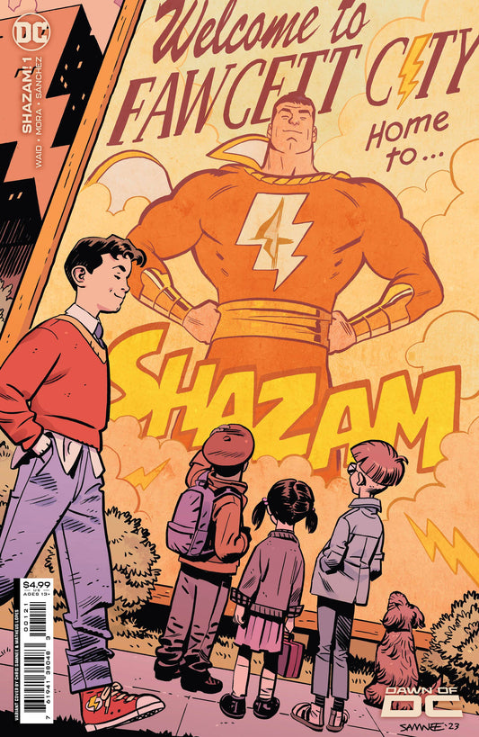 Shazam #1 CVR B Chris Samnee Card Stock Var