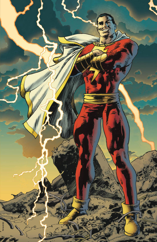 Shazam #1 CVR D Mike Deodato JR Spot Foil Card Stock Var