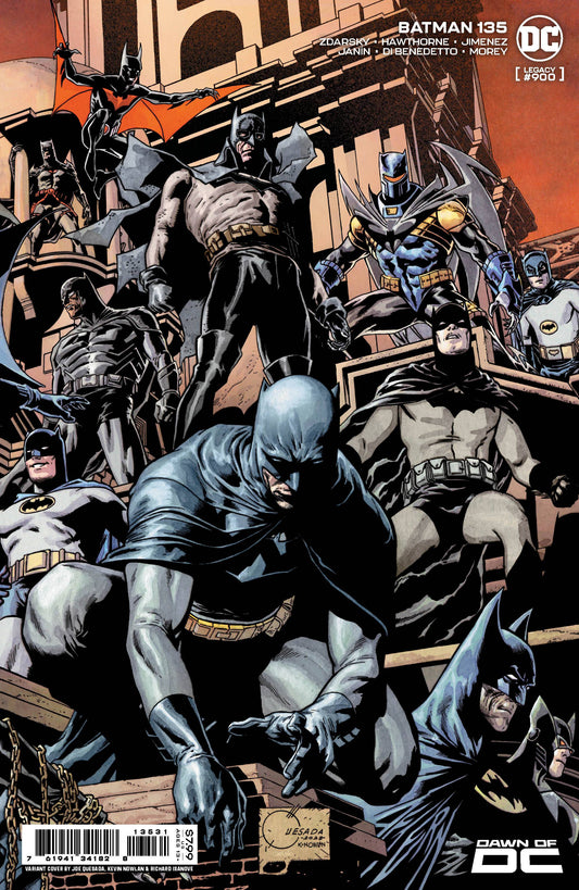 Batman #135 CVR C Joe Quesada Connecting Card Stock Var (#900)