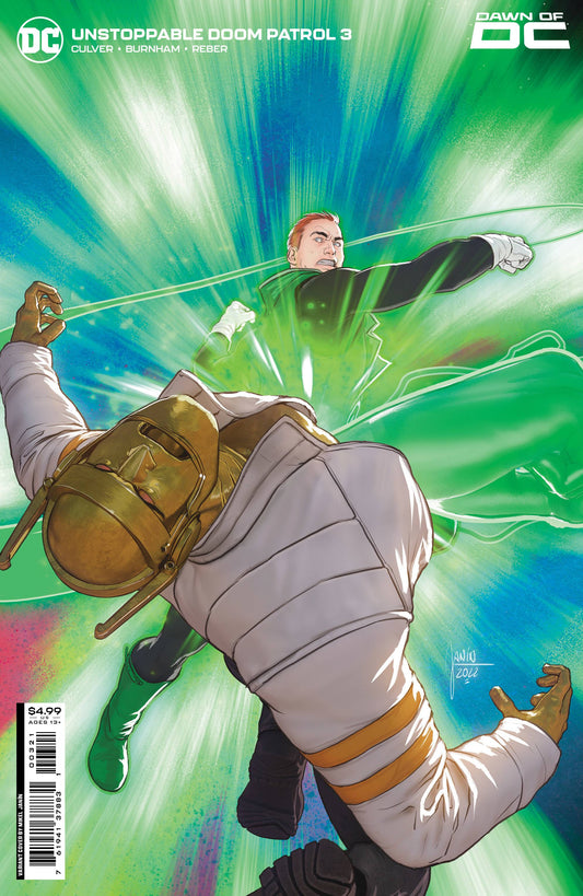 Unstoppable Doom Patrol #3B (of 6) Janin Variant