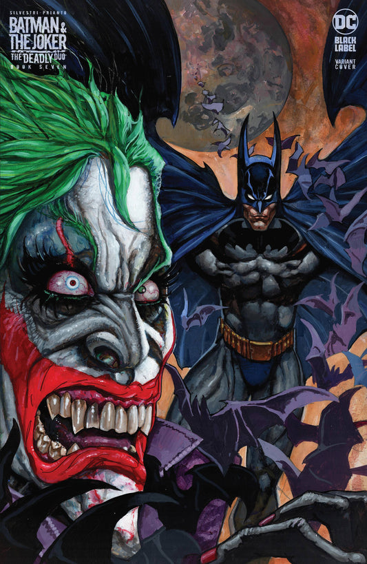 Batman & The Joker The Deadly Duo #7 (OF 7) CVR C Simon Bisley Joker & Batman Card Stock Var (MR)