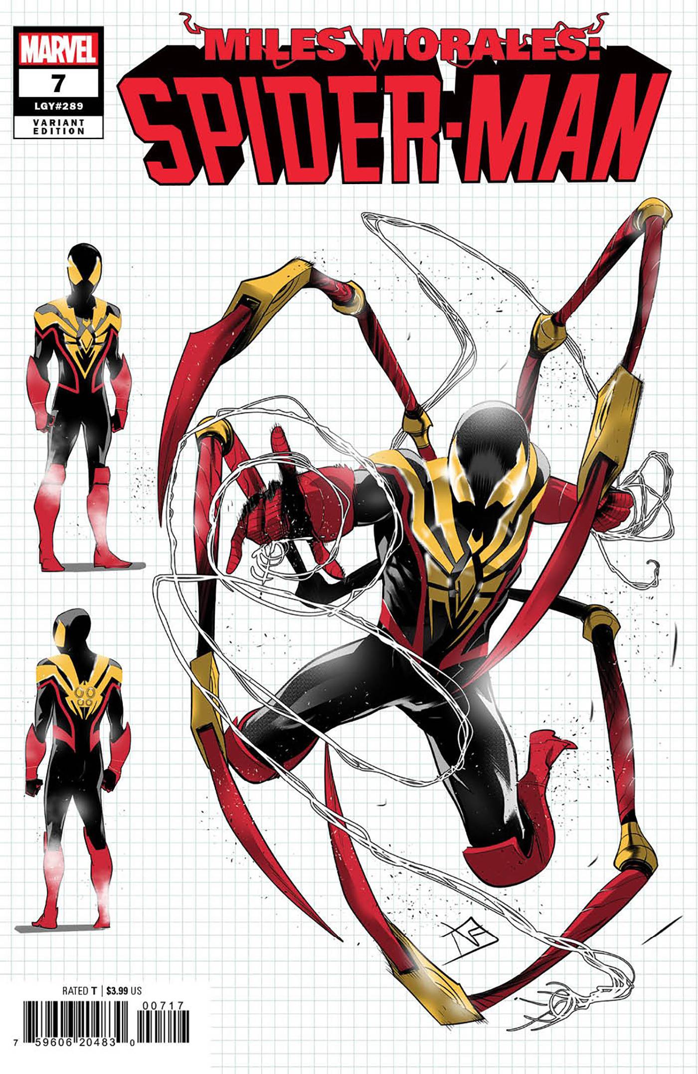 Miles Morales Spider-Man #7M 1:10 Vicentini Incentive Variant