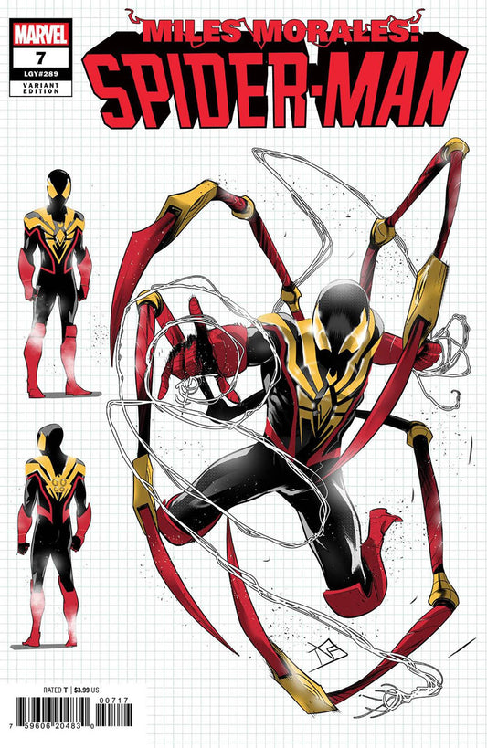 Miles Morales Spider-Man #7M 1:10 Vicentini Incentive Variant