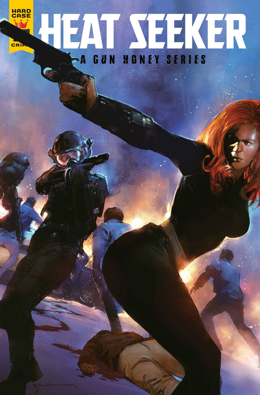 HEAT SEEKER GUN HONEY SERIES #1B (OF 4) SIENKIEWICZ VARIANT (MR)