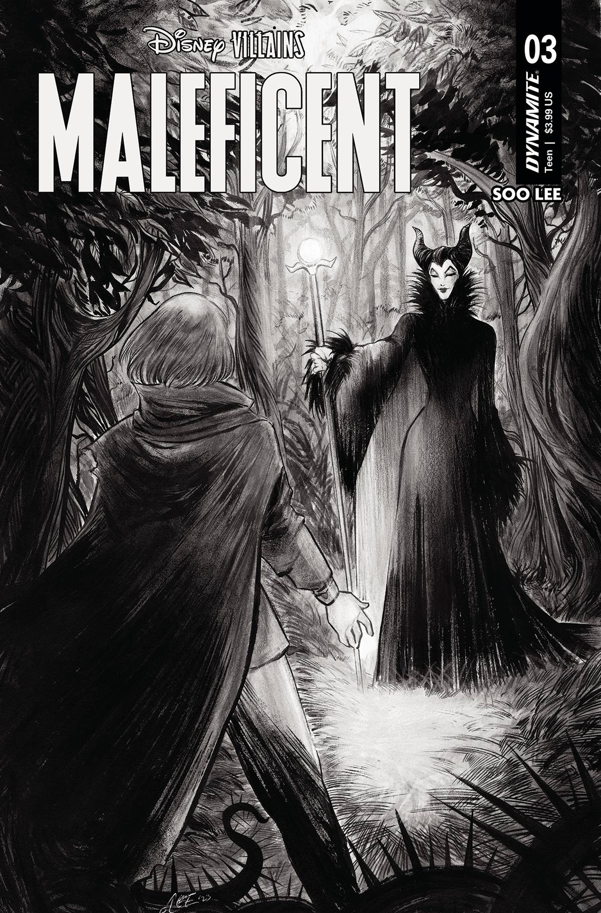 Disney Villains: Maleficent #2F 1:10 Soo Lee Incentive Variant