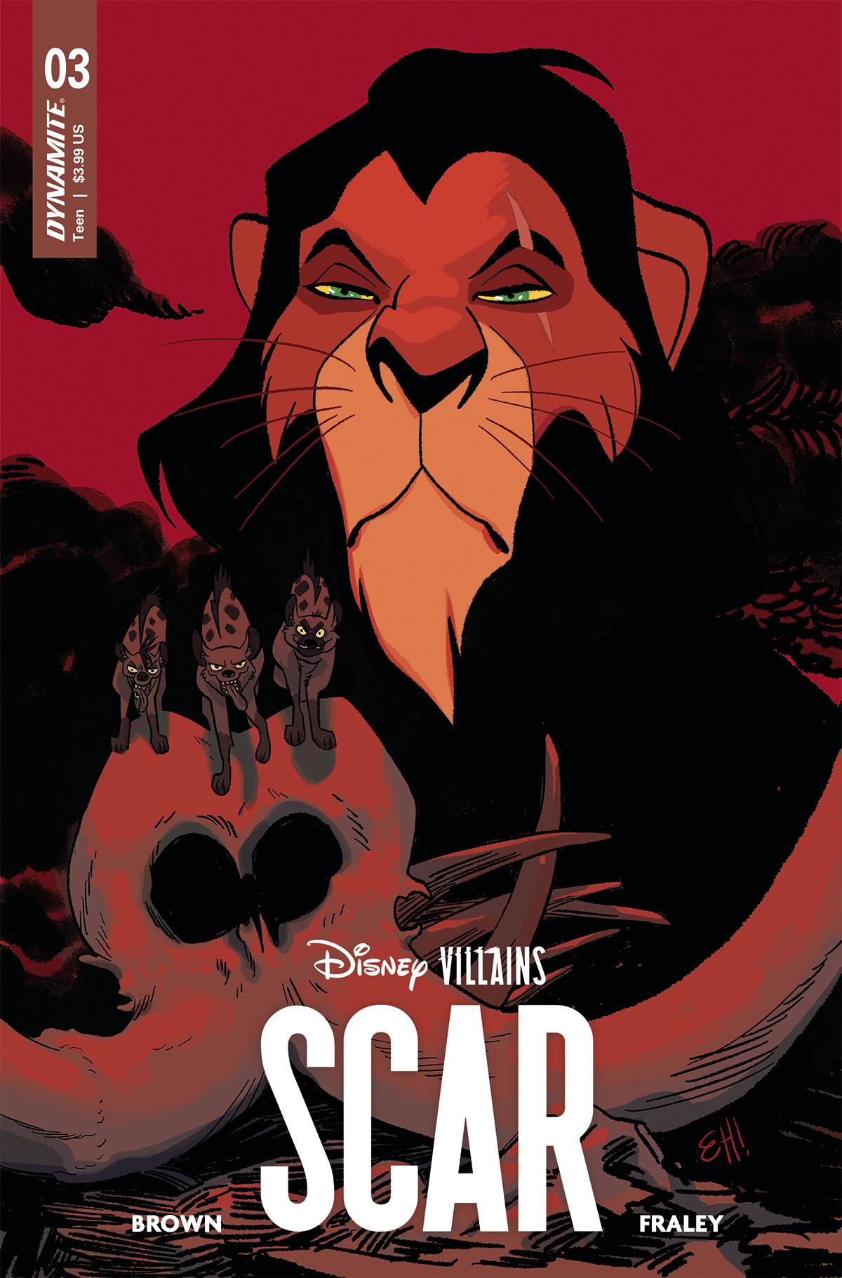 Disney Villains: Scar #3C Henderson Variant