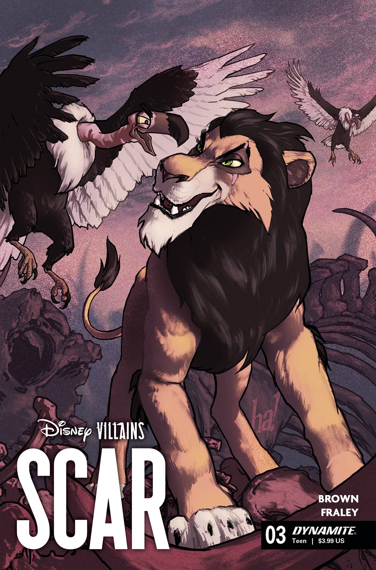 Disney Villains: Scar #3E Ha Variant