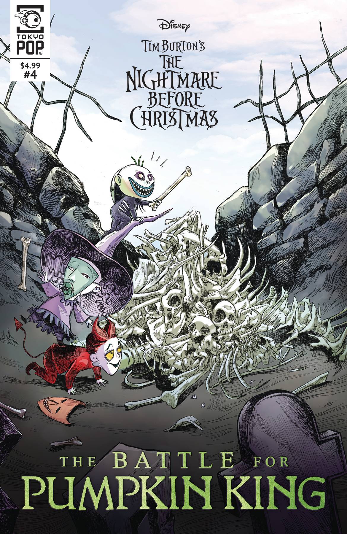 NIGHTMARE BEFORE CHRISTMAS: THE BATTLE FOR PUMPKIN KING #4A (OF 5)