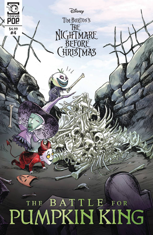 NIGHTMARE BEFORE CHRISTMAS: THE BATTLE FOR PUMPKIN KING #4A (OF 5)