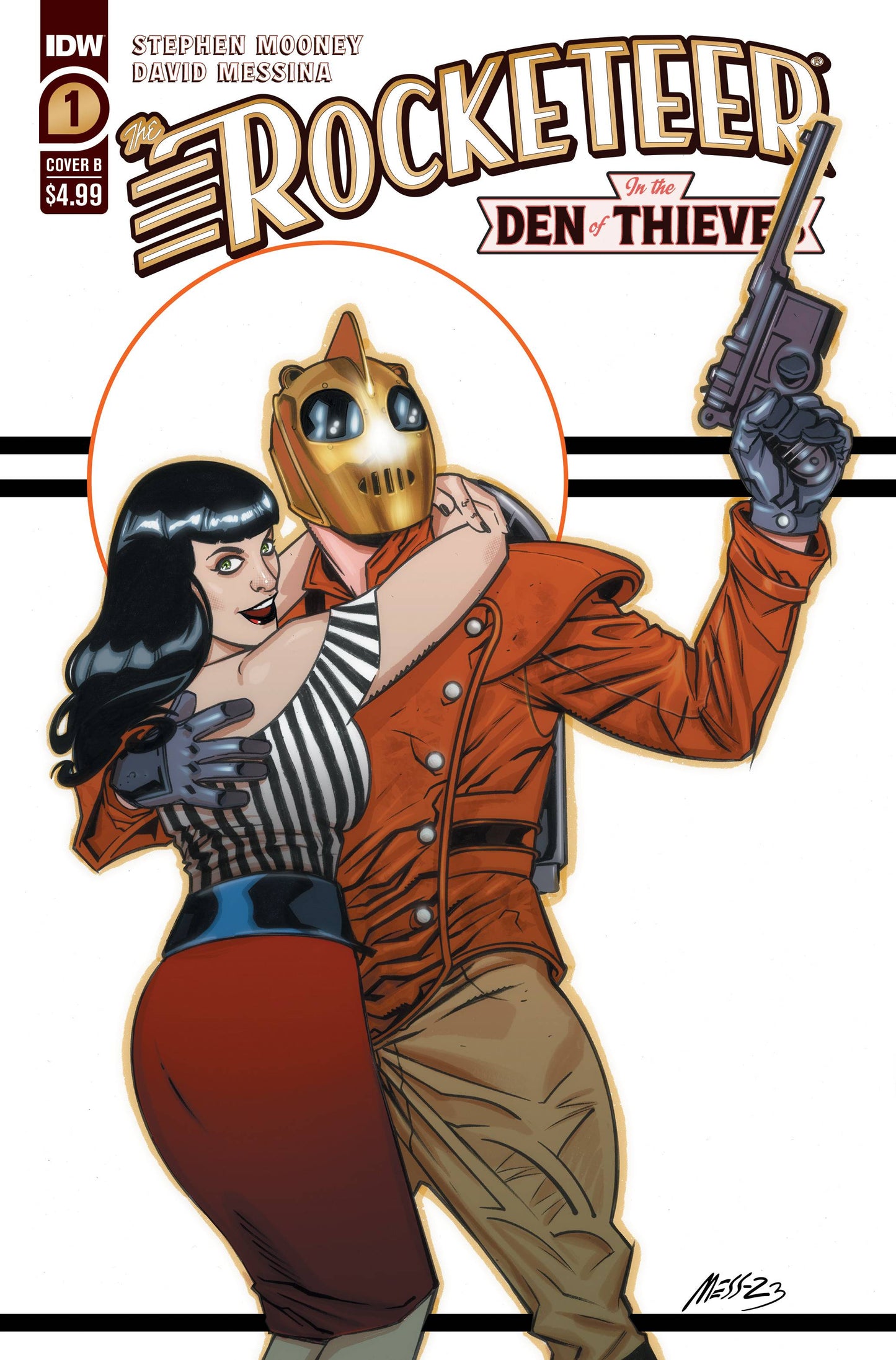 ROCKETEER IN THE DEN OF THIEVES #1B MESSINA VARIANT