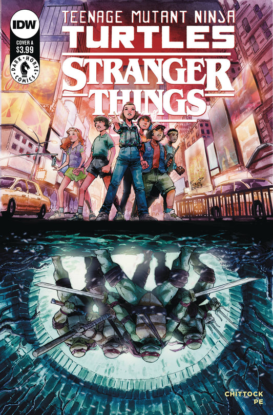 TMNT X STRANGER THINGS #1A