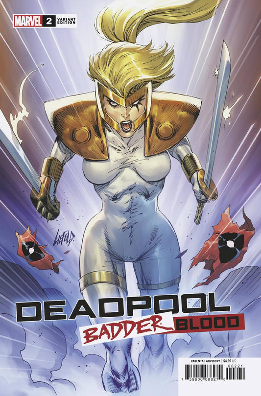DEADPOOL BADDER BLOOD #2B (OF 5) LIEFELD VARIANT