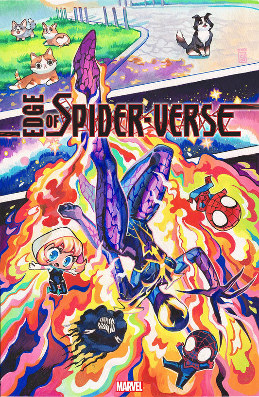 EDGE OF SPIDER-VERSE #4C (OF 4) GONZALES VARIANT