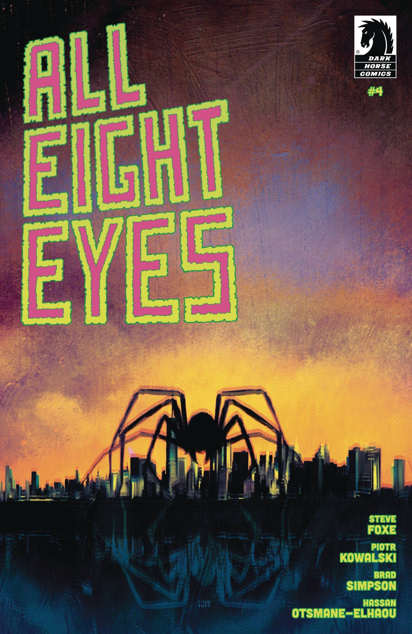 ALL EIGHT EYES #4 (OF 4) SIMMONDS VARIANT