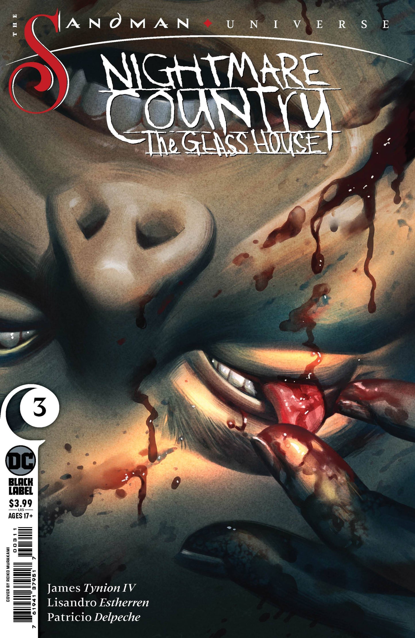 Sandman Universe Nightmare Country The Glass House #3A (of 6)