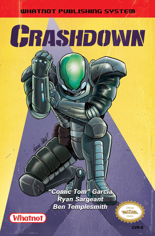 CRASHDOWN #1E (OF 4) CALERO VIDEO GAME HOMAGE (MR)