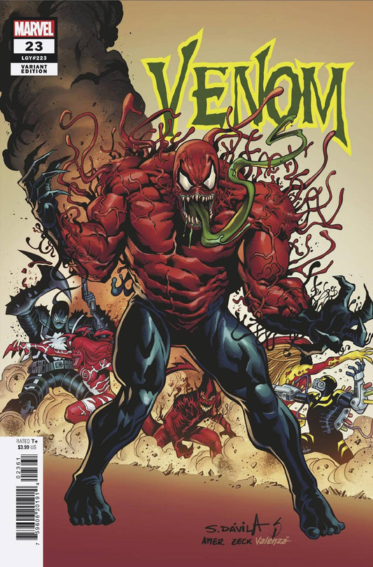 VENOM #23F DAVILA HOMAGE VARIANT