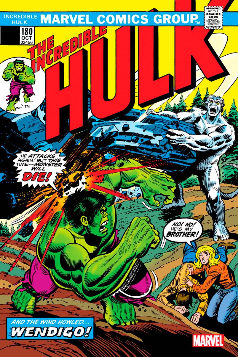 INCREDIBLE HULK #181 FACSIMILE EDITION 2023