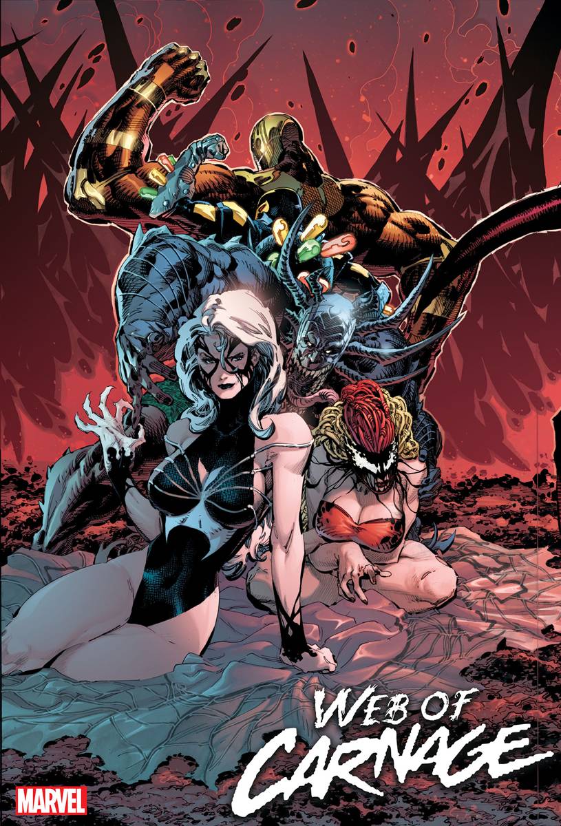 WEB OF CARNAGE #1B TAN VARIANT