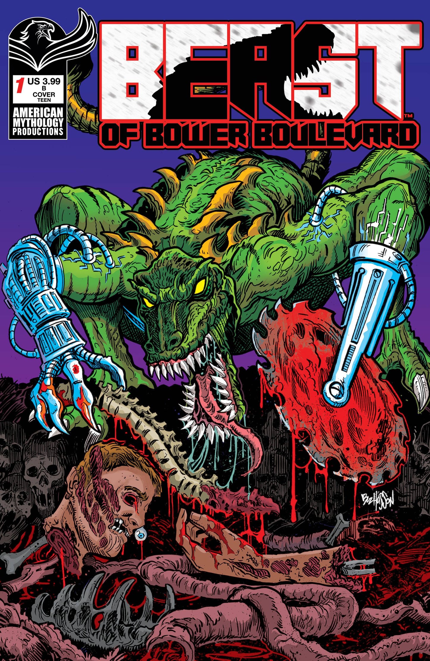 BEAST OF BOWER BOULEVARD #1 HASSON VARIANT