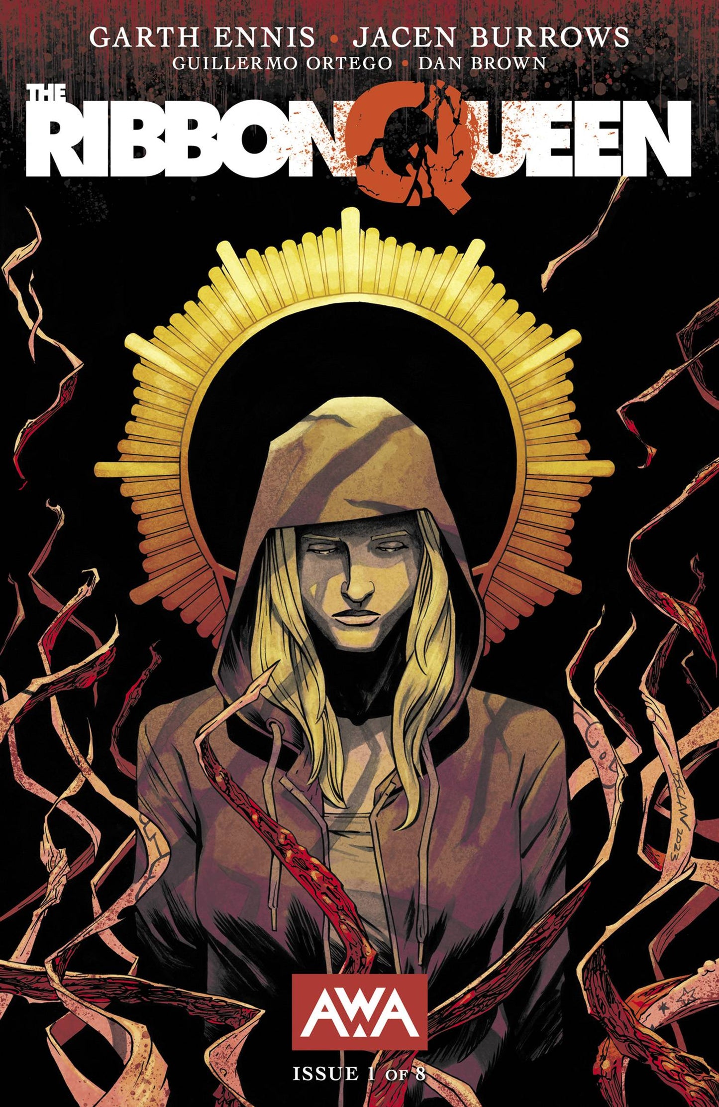 THE RIBBON QUEEN #1A (OF 8) SHALVEY VARIANT (MR)