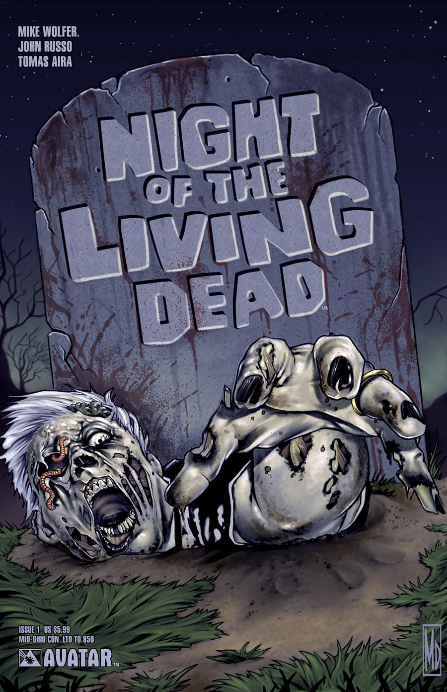 Night of the Living Dead Brutal Bag Set (5ct) (MR)